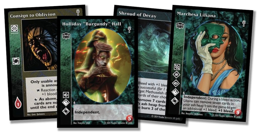 Partie de Jeu de cartes Vampire: The Eternal Struggle