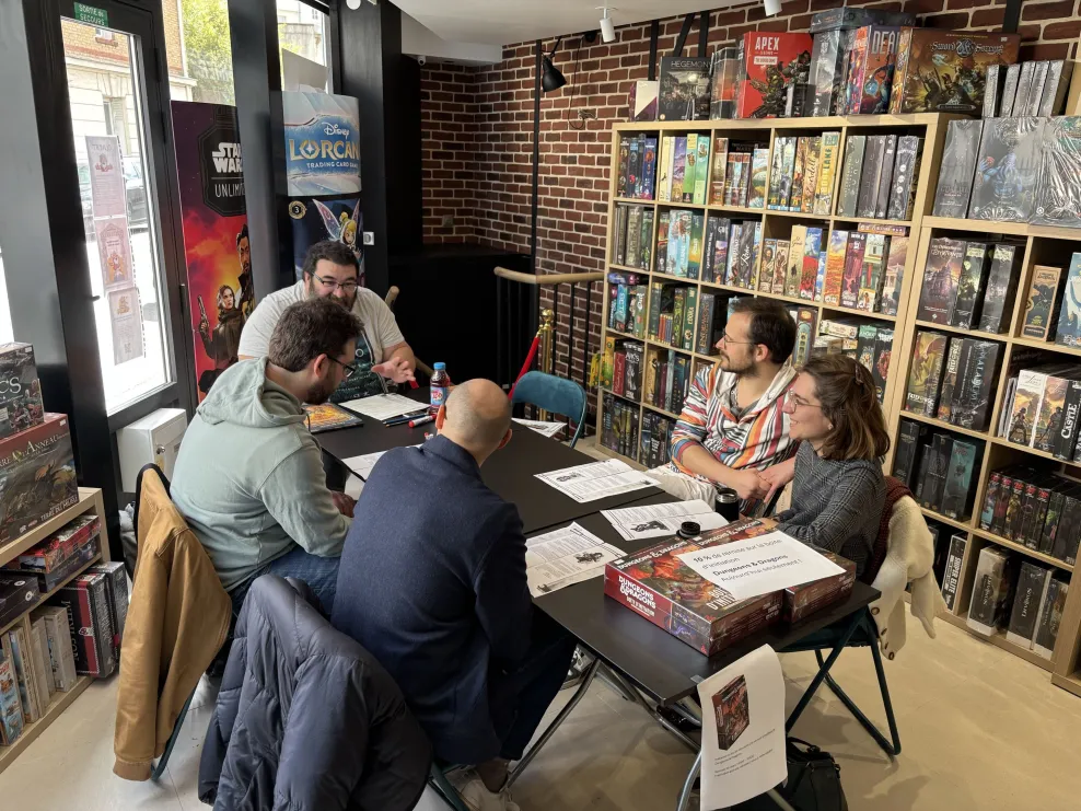 Initiation jeu de rôle aux jeux de l'Olympe le 28/03/2026