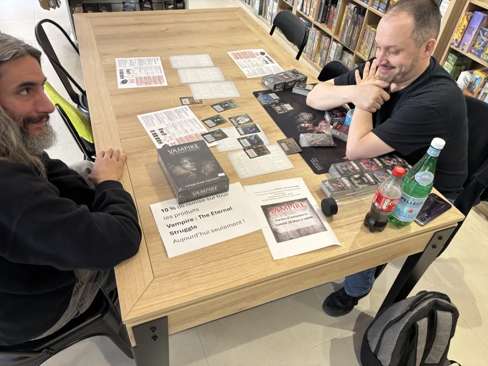 Initiation V:TES aux jeux de l'Olympe le 28/03/2026