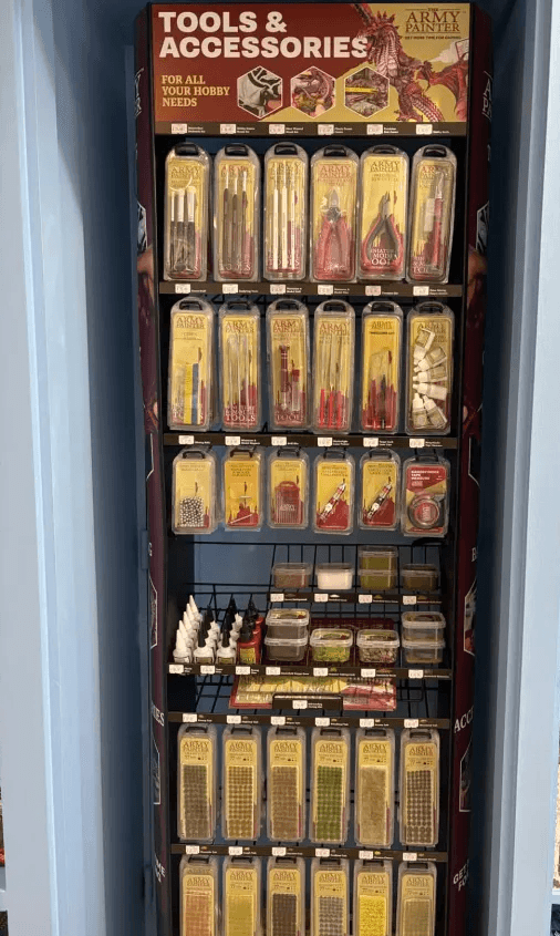 présentoir d'accessoires Army Painter