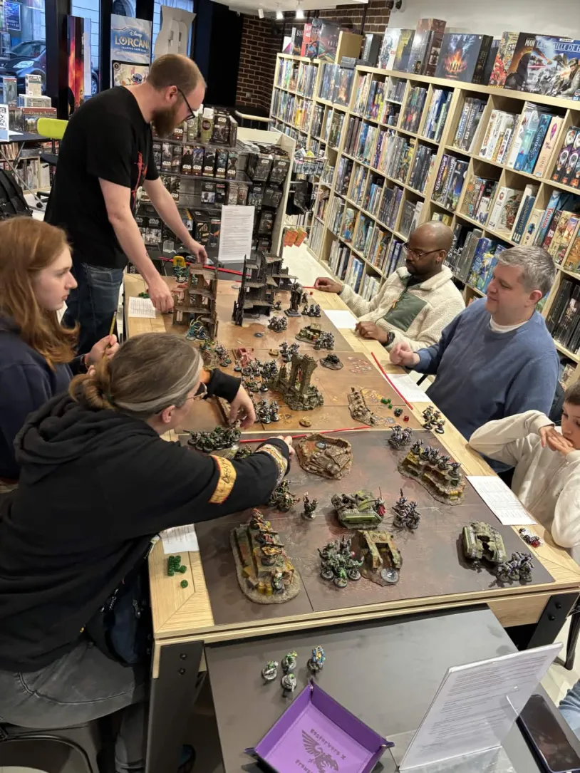 Initiation Warhammer 40000 le vendredi 3 avril 2026 aux Jeux de l'Olympe