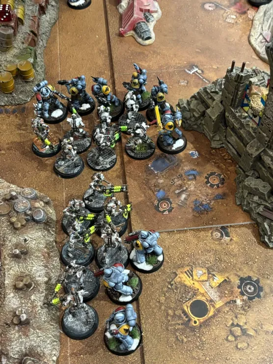 figurines warhammer 40000 peintes