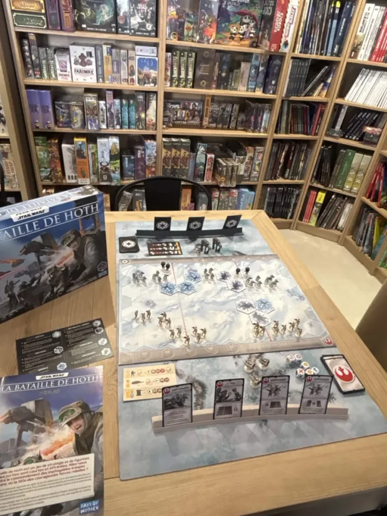 initiation au jeu de plateau Star Wars La Bataille de Hoth de Days of Wonder, le samedi 4 avril 2026 aux Jeux de l'Olympe