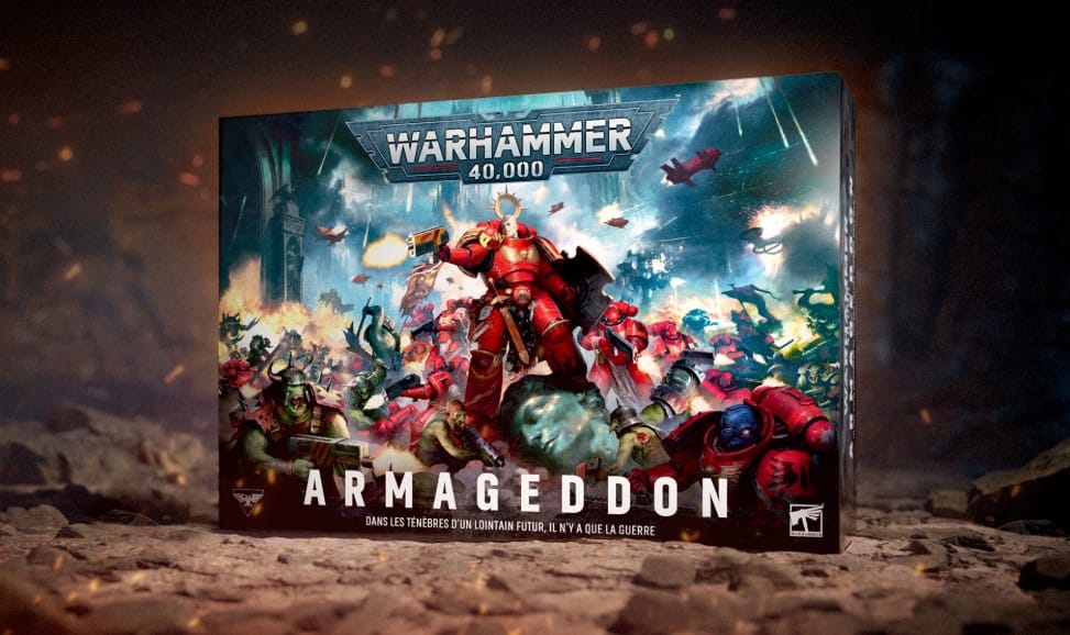 Boite de la onzième édition de warhammer 40000