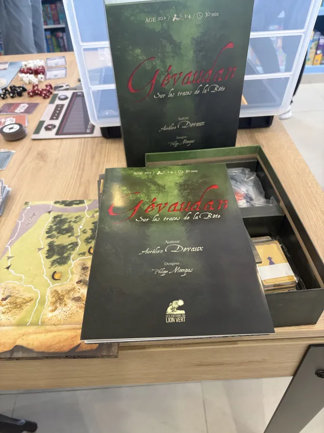 Présentation du jeu de société Gévaudan par son éditeur